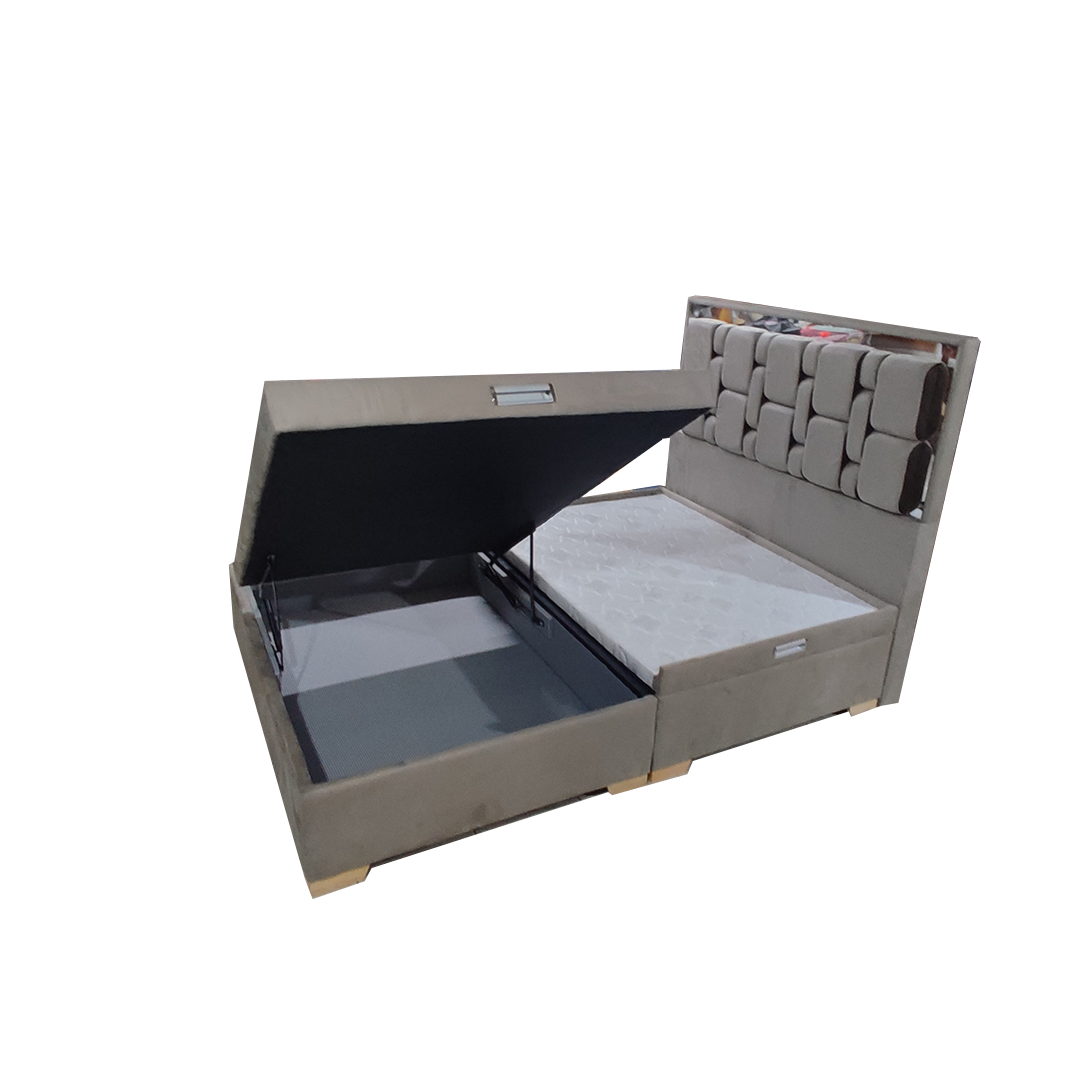 Base Cama con Baúl