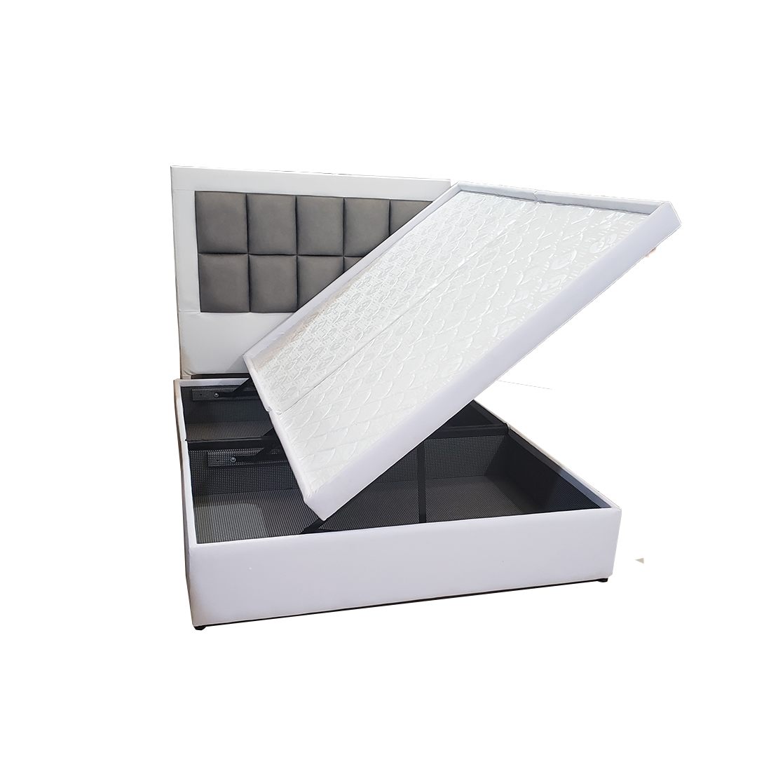 Base Cama con Baúl