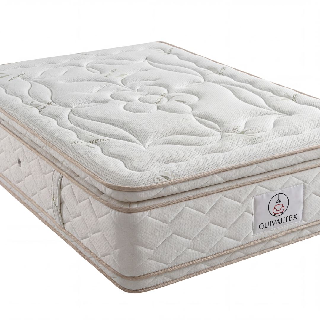 Colchón Doble Pillow Top Jacquard