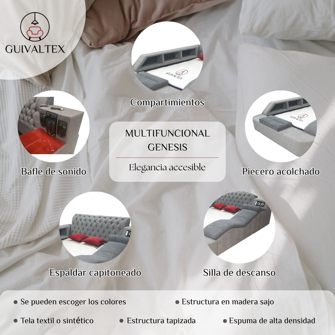 Cama Multifuncional Genesis