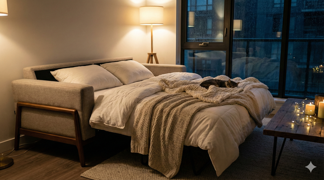 Sofá Cama: Tu cuarto de huéspedes oculto