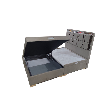 Base Cama con Baúl