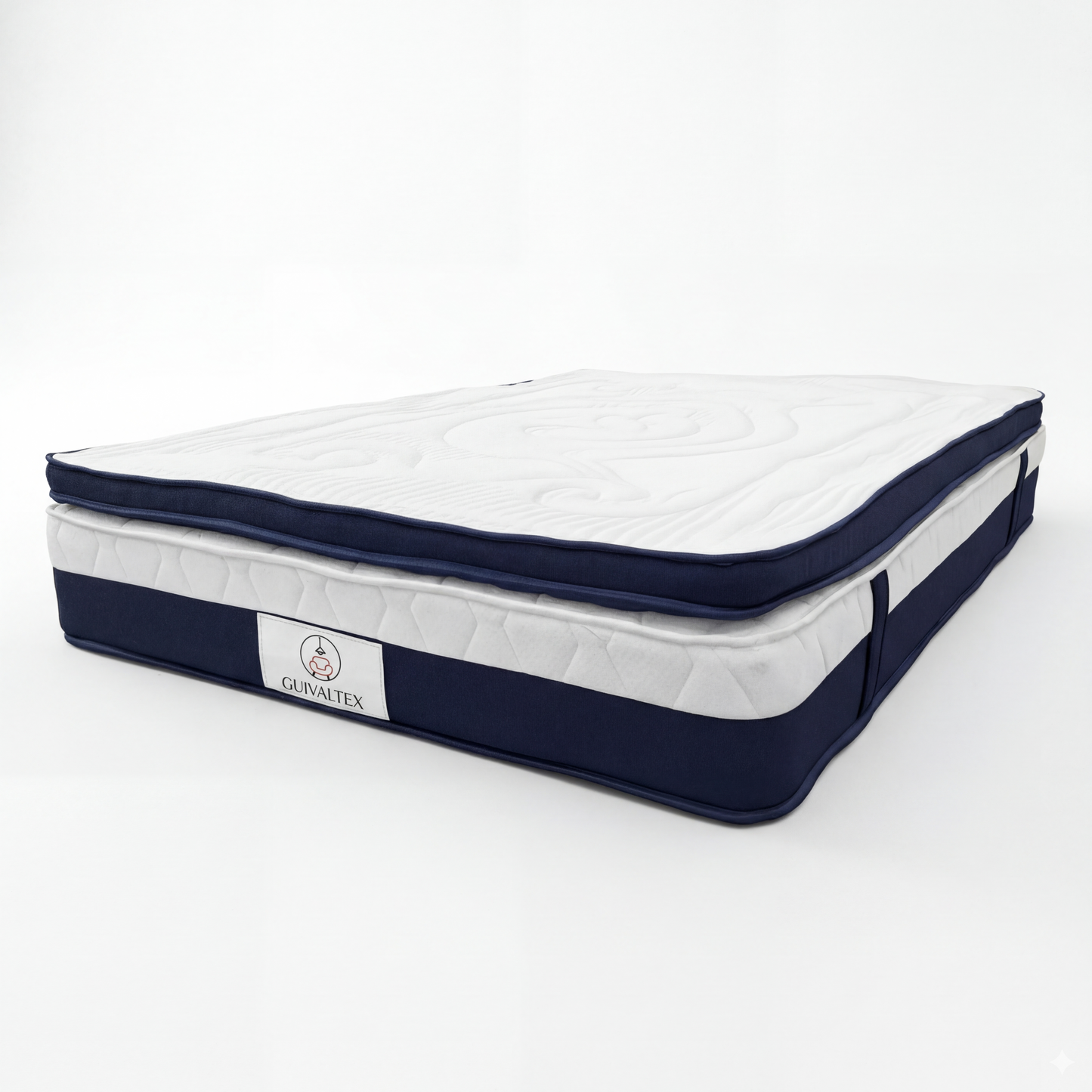 Colchón Doble Pillow Top Jacquard