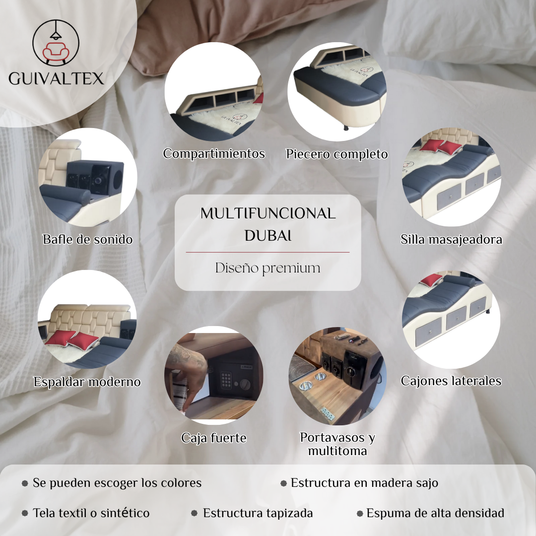 Cama Multifuncional Dubai